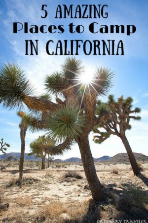 Les meilleurs endroits pour camper en Californie (et des conseils de voyage incontournables !) 