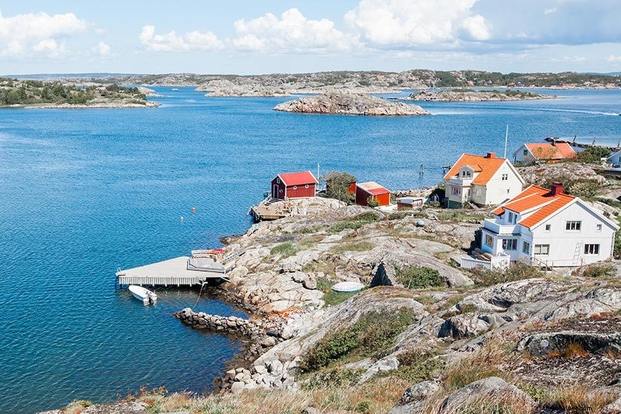 西スウェーデンで訪問する10の最高の島 