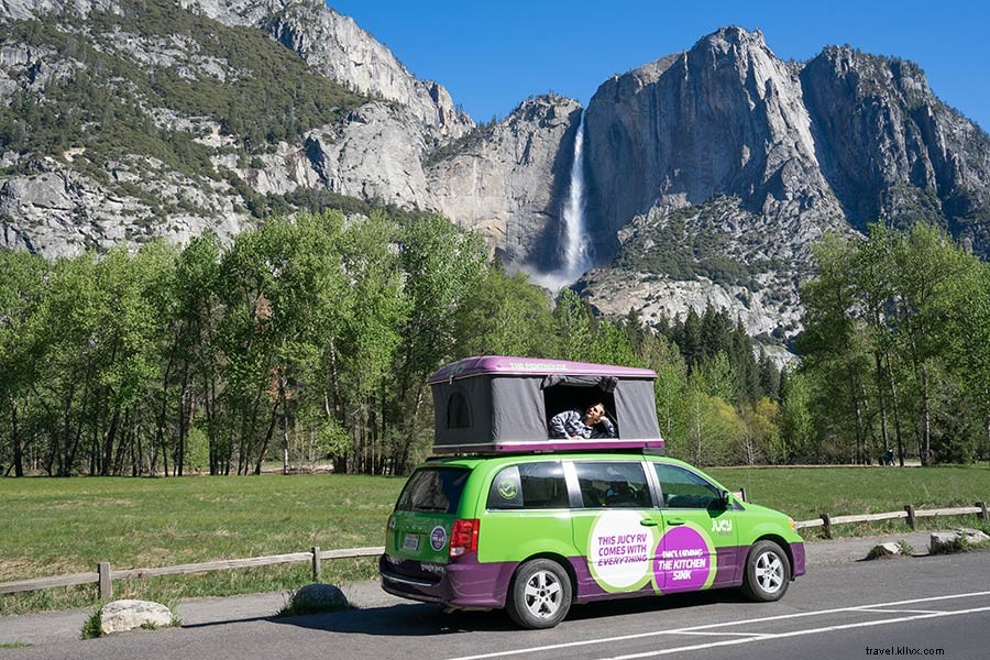 Un guide pour voyager en Californie dans un camping-car JUCY 