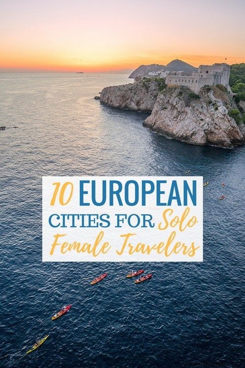 一人の女性旅行者のための10の最も安全なヨーロッパの都市 