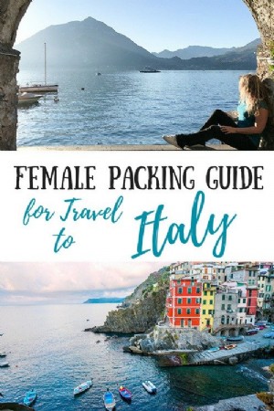 イタリアの究極の女性用パッキングガイド 