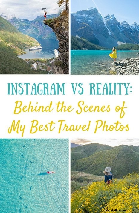 Instagram vs realtà:dietro le quinte delle mie migliori foto di viaggio 