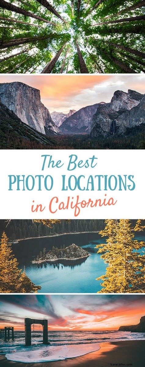 Las mejores ubicaciones fotográficas en California 