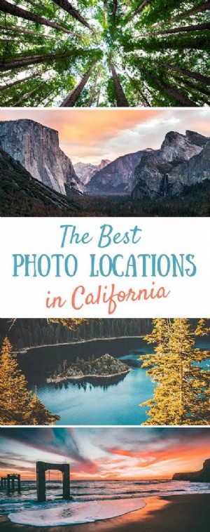 Las mejores ubicaciones fotográficas en California 