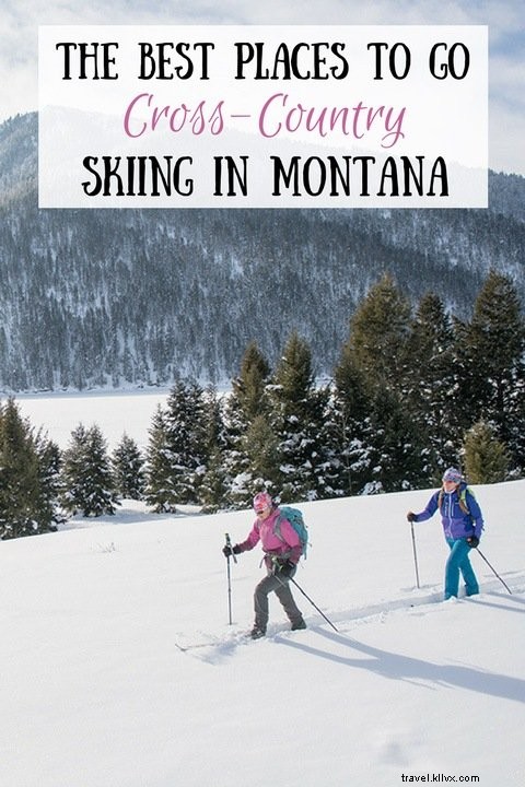 Os melhores lugares para praticar esqui cross-country em Montana 