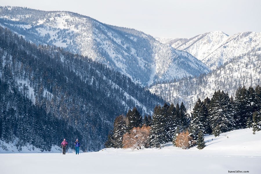 Tempat Terbaik Untuk Bermain Ski Lintas Alam di Montana 