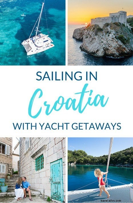 Navegando por Croacia con escapadas en yate 