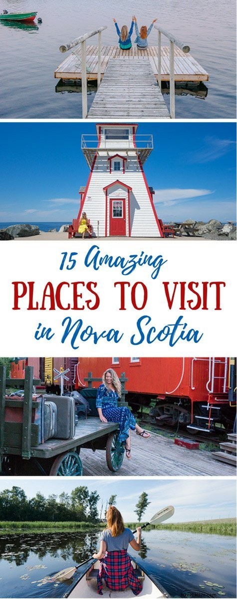 15 lugares incríveis para visitar na Nova Escócia, Canadá (e onde ficar!) 