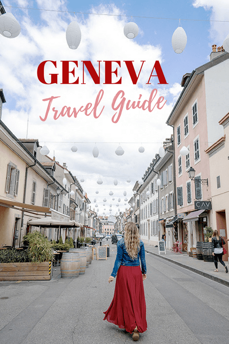Guide de voyage à Genève, la Suisse 
