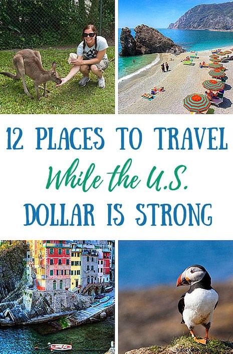 12 lugares para viajar enquanto o dólar americano é forte 