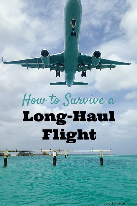 Cómo sobrevivir a un vuelo de larga distancia 