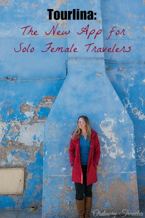 Tourlina:la nueva aplicación para mujeres viajeras solas 