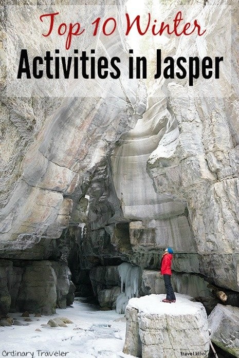 ジャスパー国立公園の冬のアクティビティトップ10