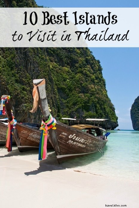 10 mejores islas para visitar en Tailandia