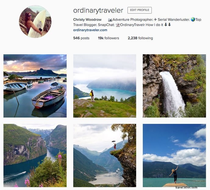 Les meilleurs photographes de voyage Instagram que vous devez suivre