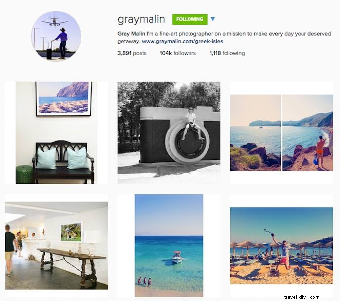 Principais fotógrafos de viagens do Instagram que você precisa seguir
