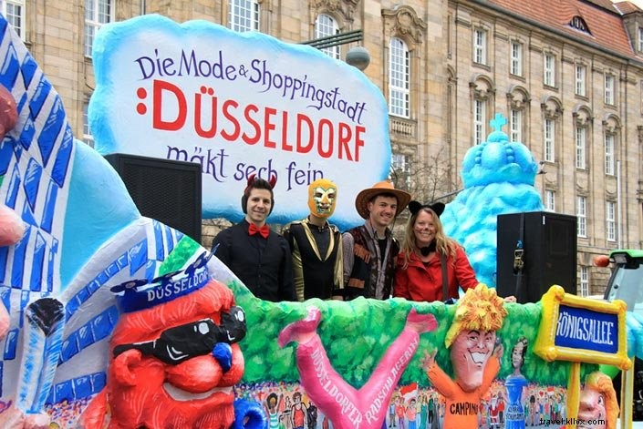 Ressentir l amour au Karneval de Düsseldorf