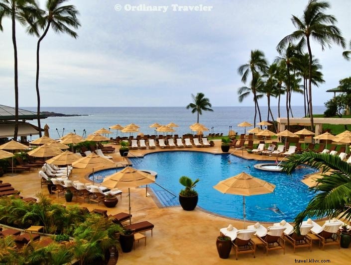 Hospedando-se no Four Seasons Resort Lana i, Havaí