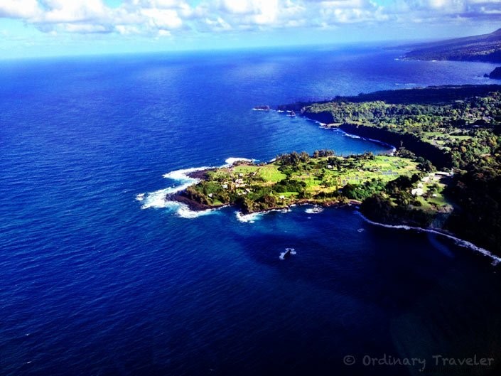 マウイ島の鳥瞰図
