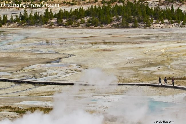 Fotos de gêiser do Parque Nacional de Yellowstone