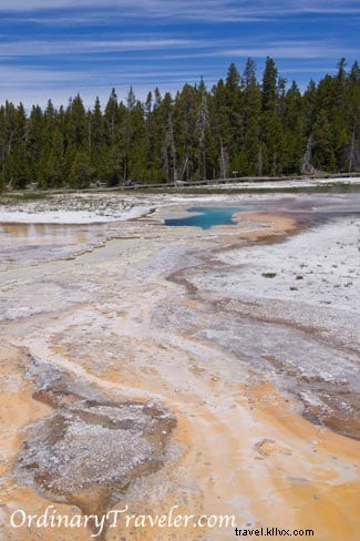 Foto di geyser del parco nazionale di Yellowstone
