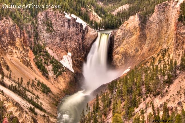 El Gran Cañón de Yellowstone - Cascada Lower Falls