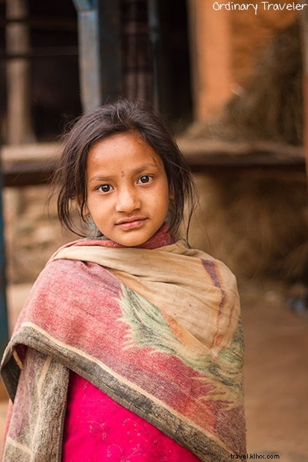 Saggio fotografico sui bambini del Nepal