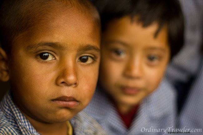 Ensaio fotográfico dos Filhos do Nepal