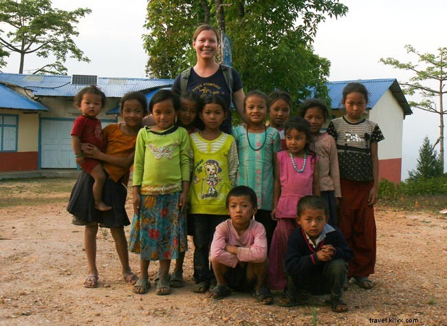 Essai photo sur les enfants du Népal