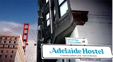Adelaide Hostel:un gran albergue en San Francisco, California