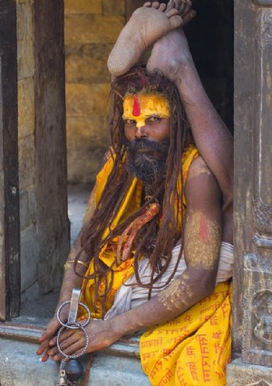 Sadhus em Kathmandu, Nepal:um olhar intrigante sobre suas vidas