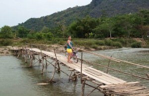 En busca de la  Laguna Azul  - Vang Vieng