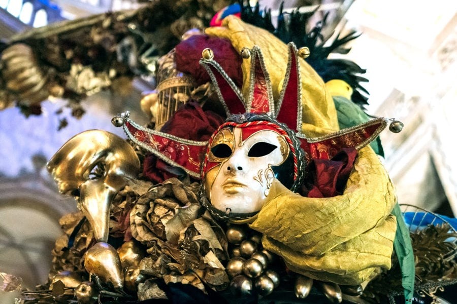 20 photos magiques du carnaval de Venise (quand les masques étaient amusants !)