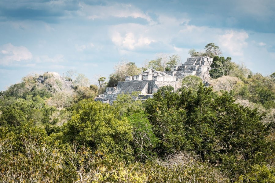 Visitando las ruinas mayas escondidas de Calakmul en México