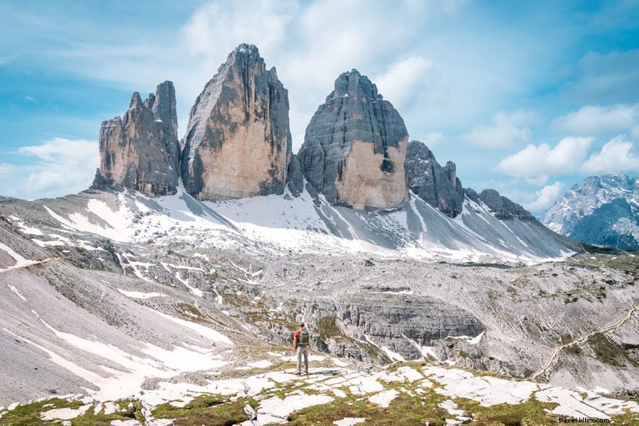 Randonnée La boucle des Tre Cime Di Lavaredo (Dolomites italiennes)