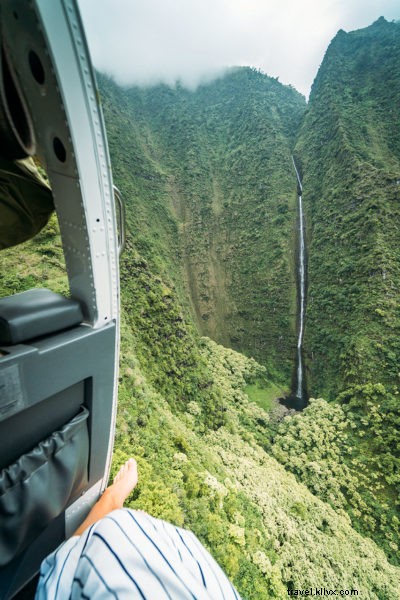 Tour in elicottero di Kauai della costa di Na Pali (porte aperte!)