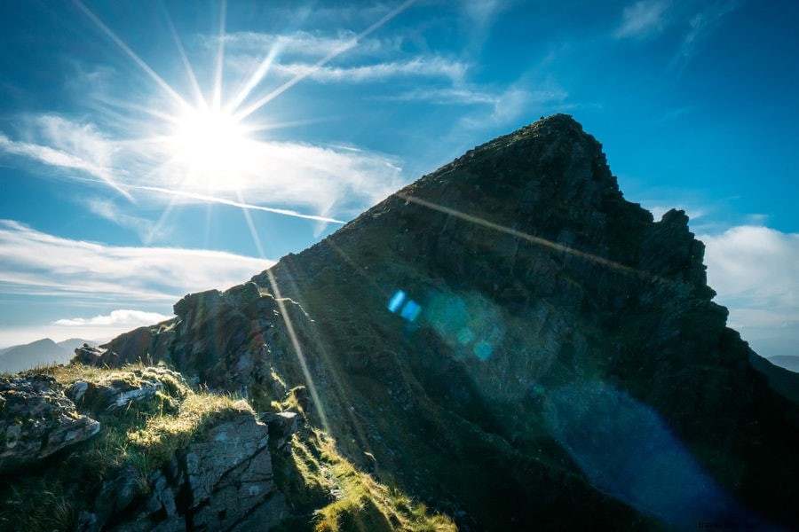 キャラントゥール山のハイキング：アイルランドで最も高い山
