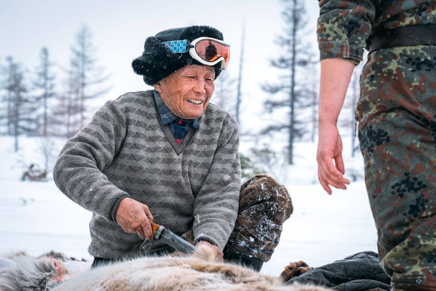 Kamchatka sauvage :visite des éleveurs de rennes nomades de Russie