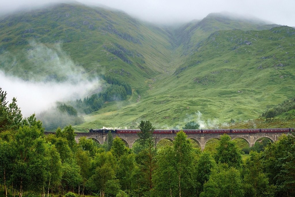 Conduciendo por las Tierras Altas de Escocia:Montañas, Lagos y Glens!
