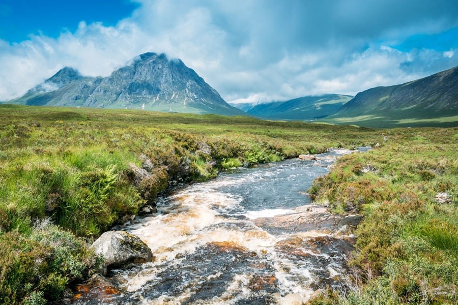 Mengemudi Dataran Tinggi Skotlandia:Pegunungan, danau, dan Glen!