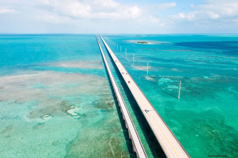 Viaje por carretera de Miami a Key West:la mejor experiencia en los Cayos de Florida