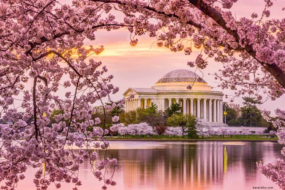 25 des meilleurs endroits à visiter en avril aux États-Unis