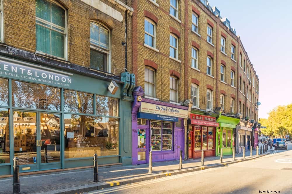 Top 20 des meilleurs quartiers de Londres
