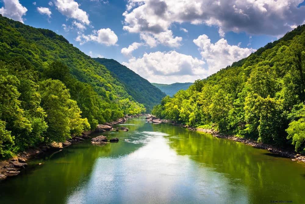 16 des plus beaux endroits à visiter en Virginie-Occidentale