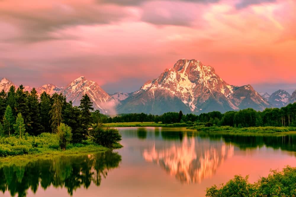 18 de los lugares más bellos para visitar en Wyoming