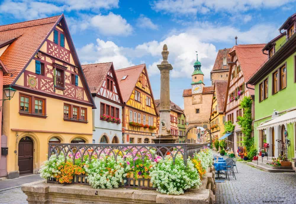 ドイツで訪問する最も美しい場所の20
