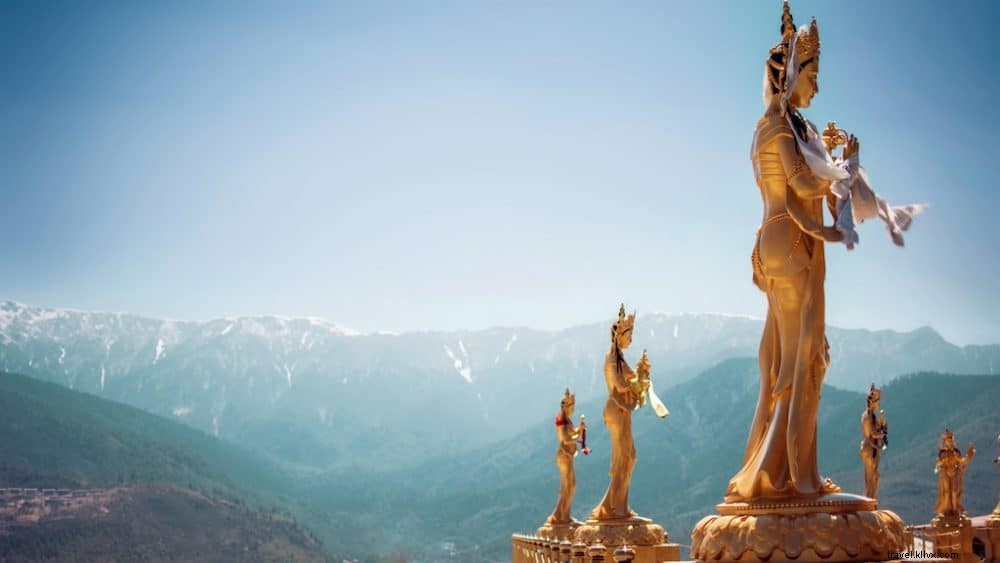 Top 10 de los lugares más bellos para visitar en Bután