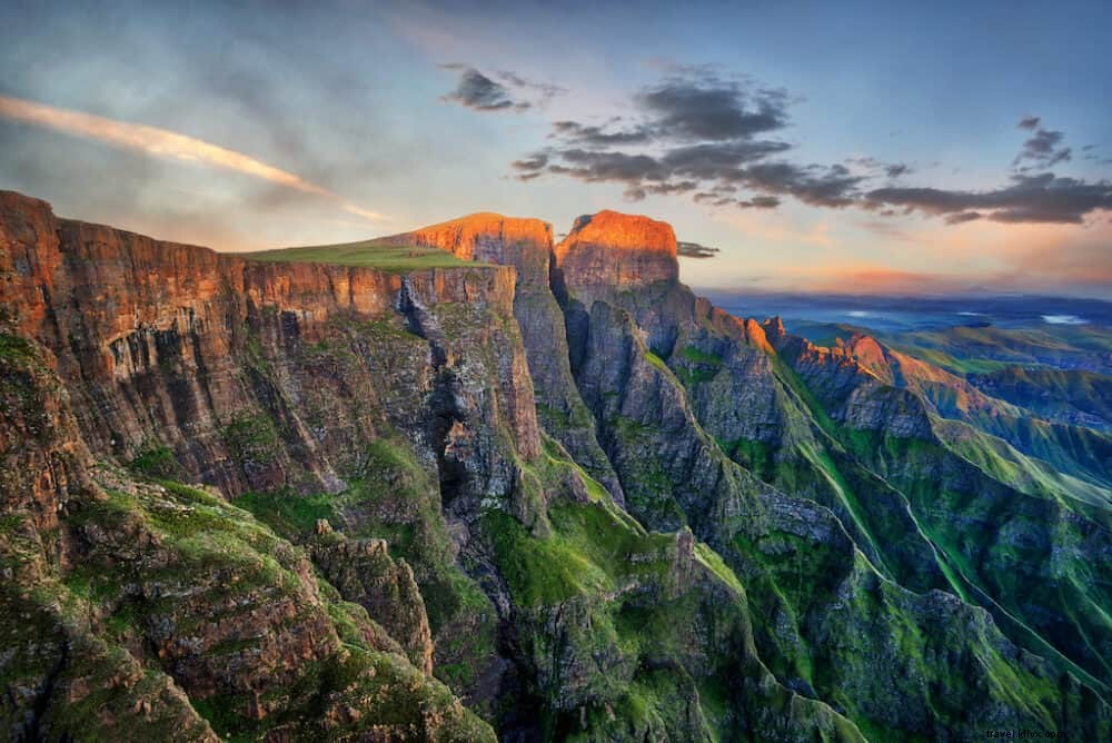 南アフリカで訪問する最も美しい場所の24