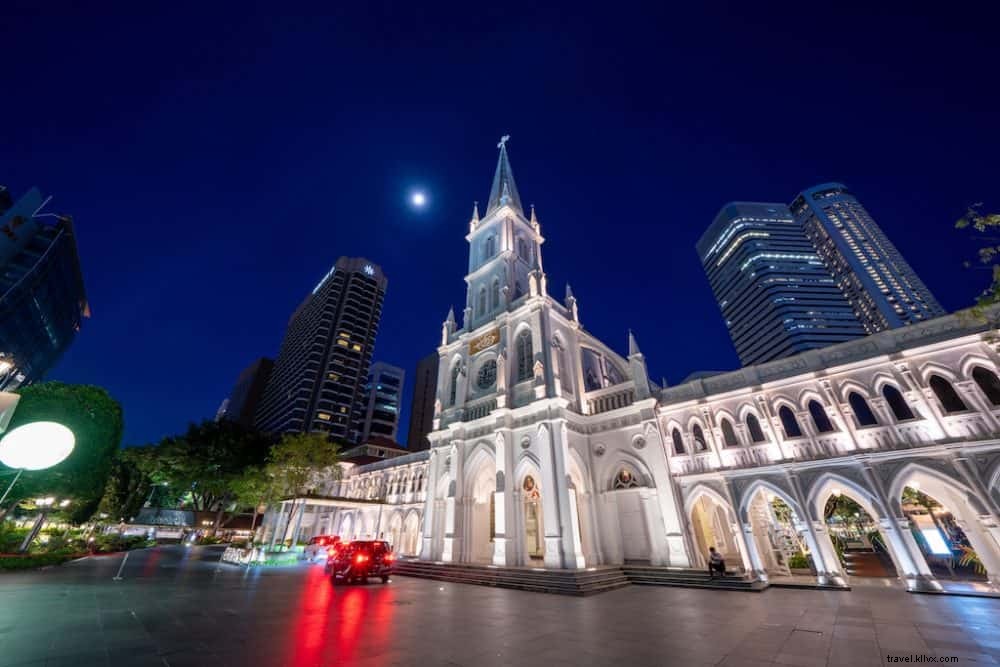 20 de los lugares más bellos para visitar en Singapur