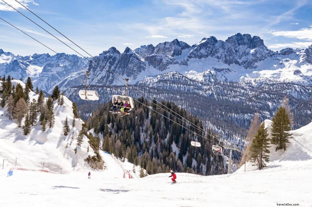 10 tempat terbaik untuk bermain ski di Eropa